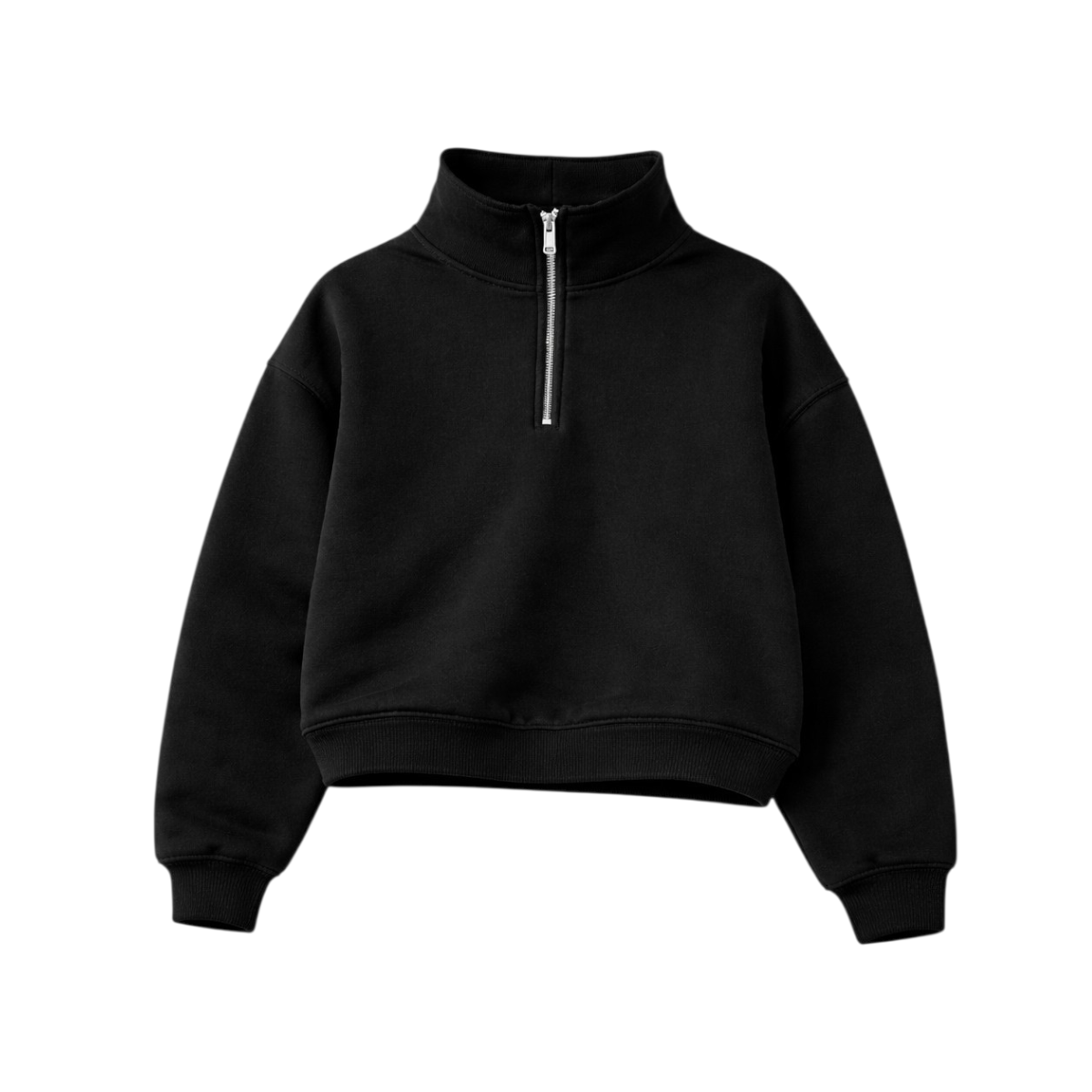 Unisex Oversized Quarter-Zip Top