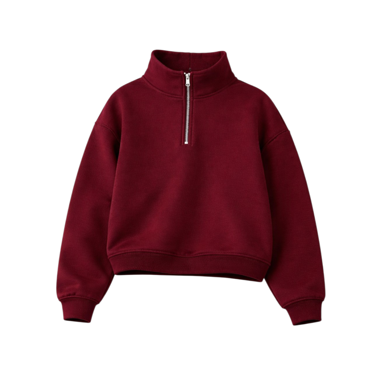 Unisex Oversized Quarter-Zip Top