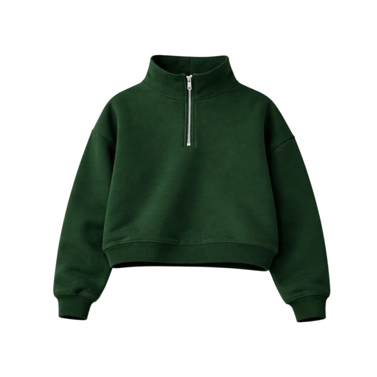 Unisex Oversized Quarter-Zip Top