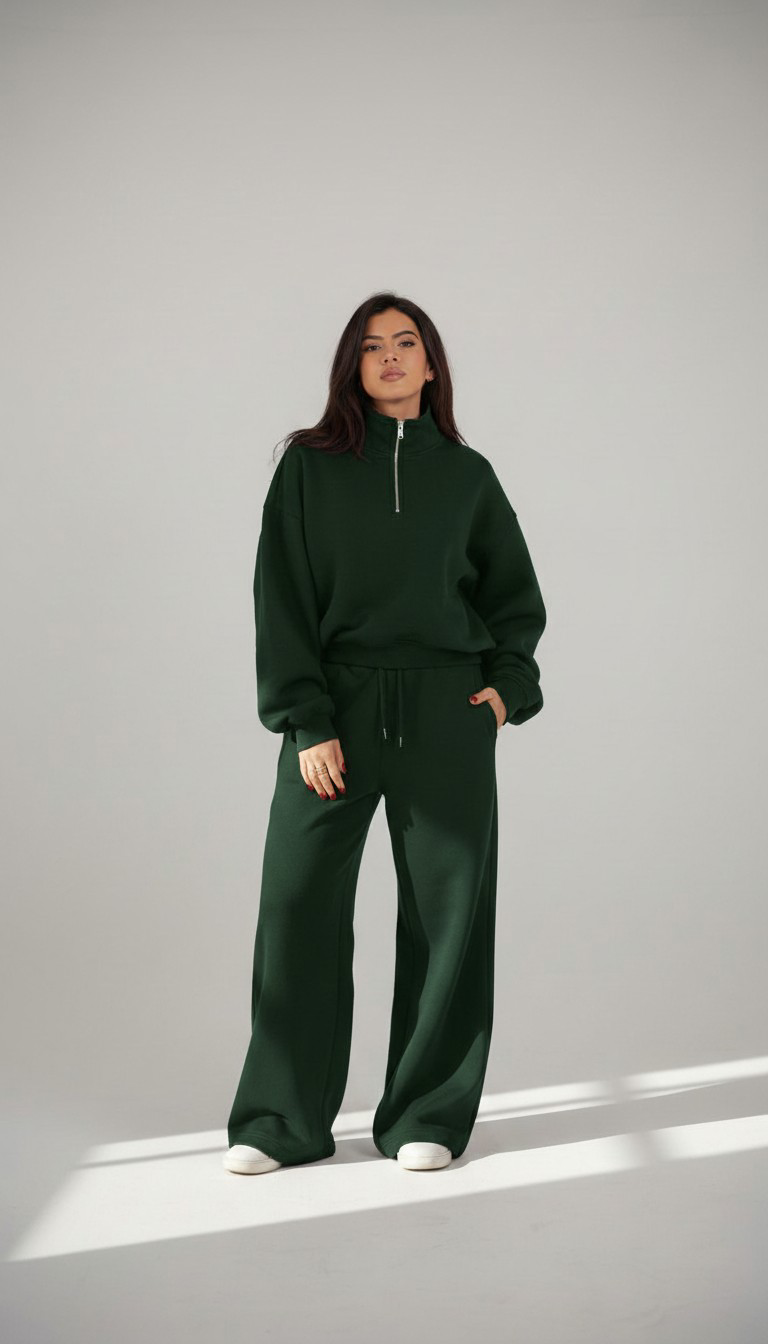 Unisex Quarter Zipper - Suit